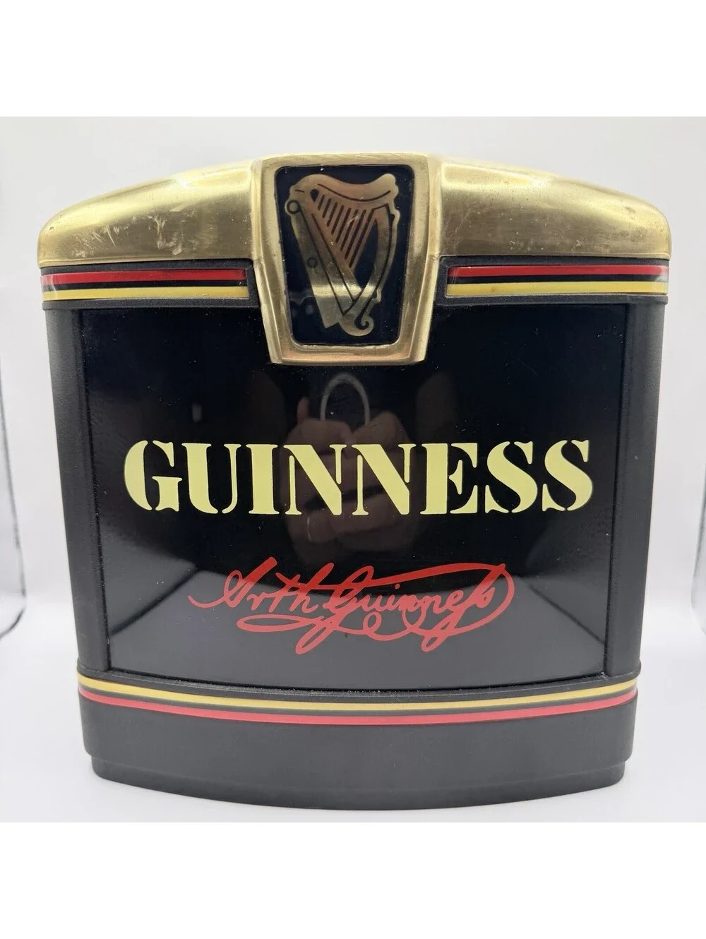 Vintage Guinness Illuminated Bar Light Sign Arthur Guinness Banner Equipment